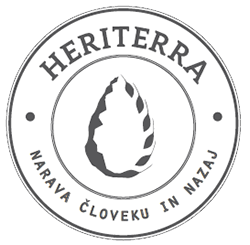 Heriterra Logo zur VERWENDUNG FÜR
WERBEZWECKE IN SLOWENIEN // UPORABA ZA PROMOCIJSKE NAMENE
NA OBMOČJU SLOVENIJE